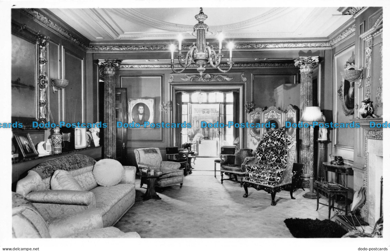 R078534 The Morning Room Of No. 44 Grosvenor Square. London. Thomas Of Fleet Str - Other & Unclassified