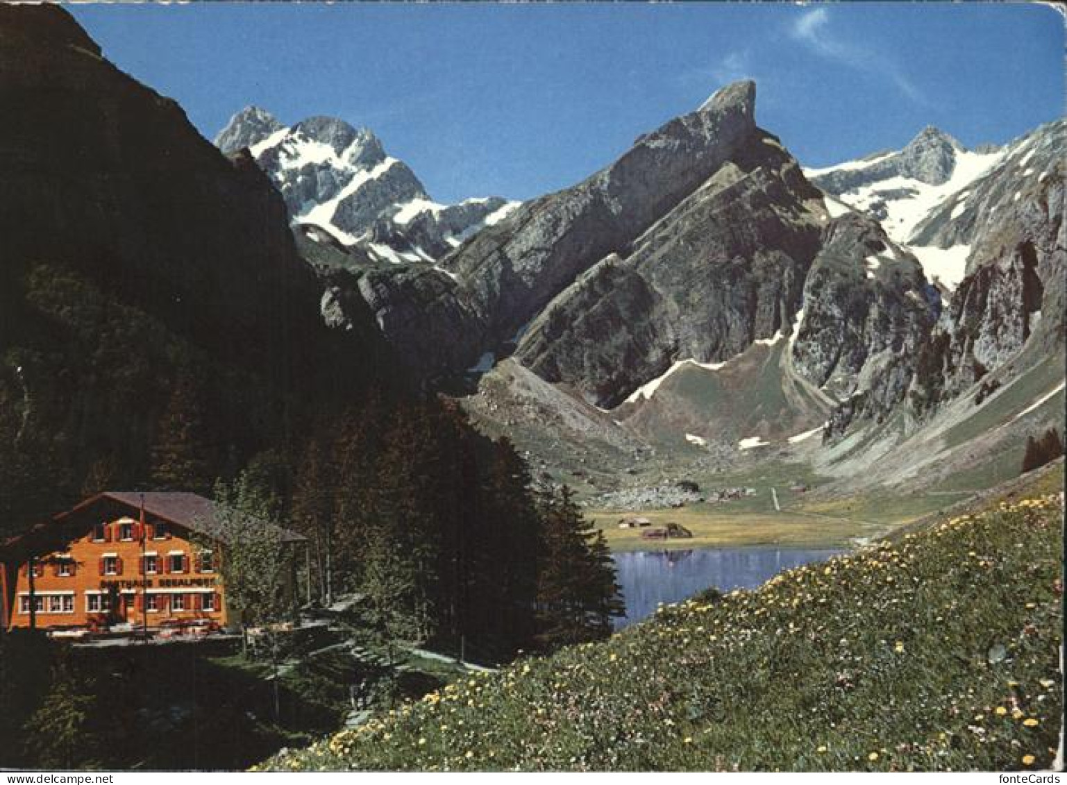 11419999 Seealpsee Berggasthaus Seealpsee Seealpsee - Andere & Zonder Classificatie