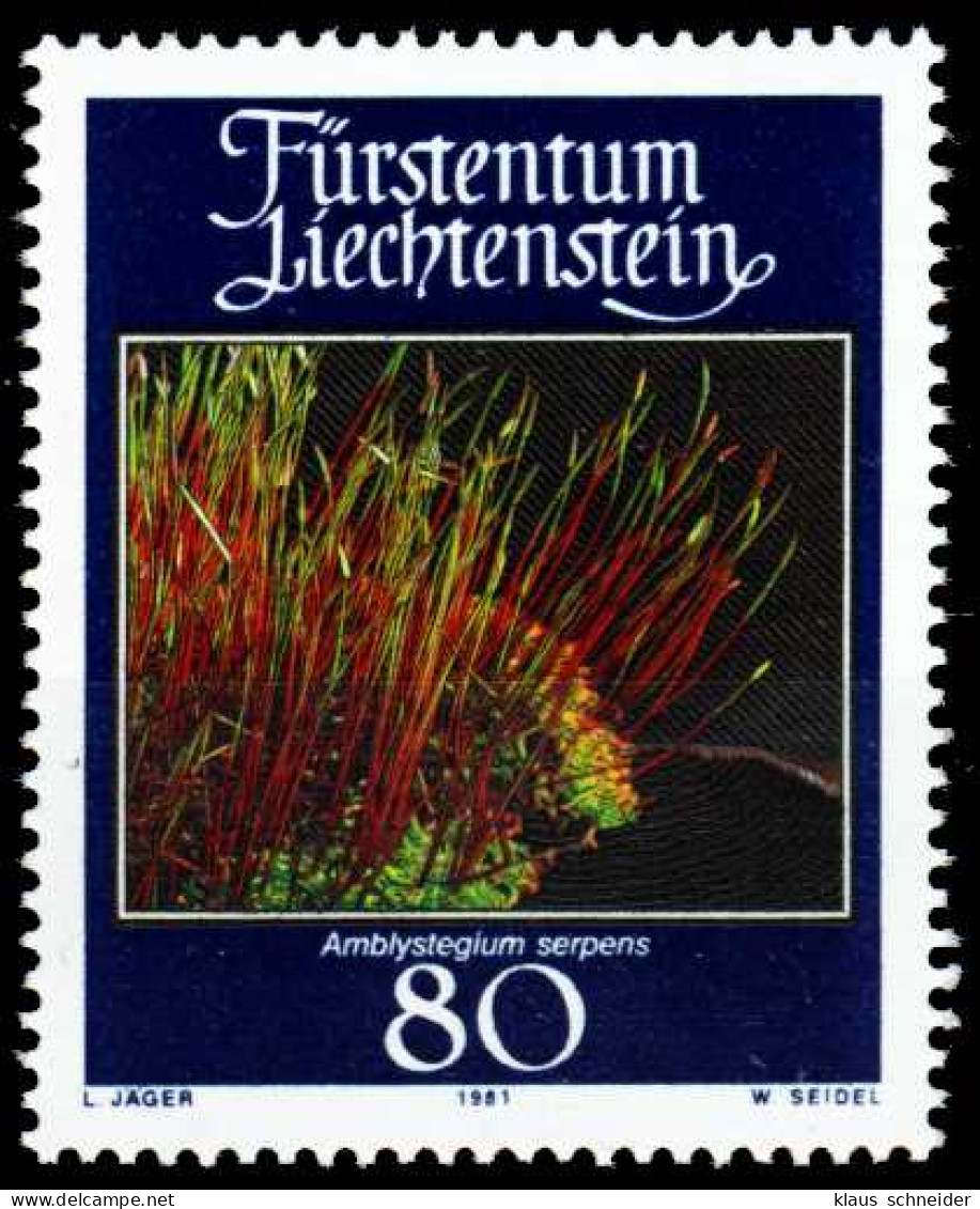 LIECHTENSTEIN 1981 Nr 779 Postfrisch SB4648A - Ungebraucht