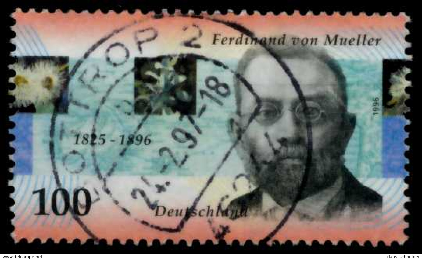 BRD 1996 Nr 1889 Zentrisch Gestempelt X72EA02 - Used Stamps