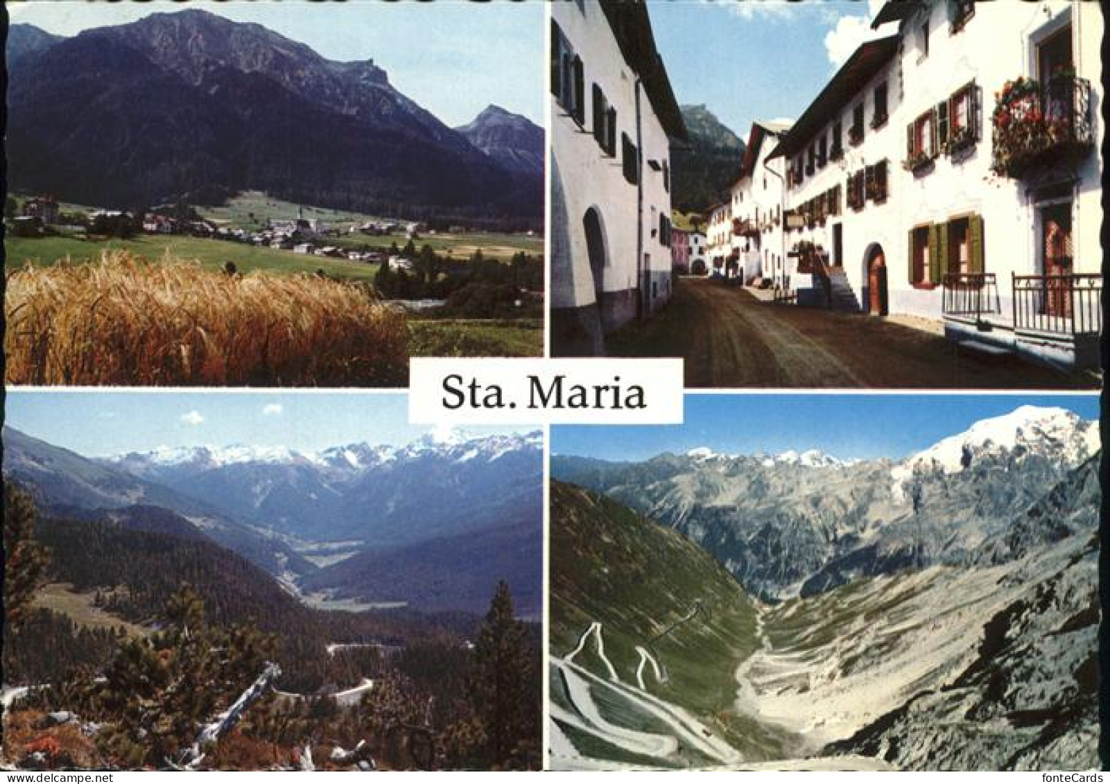 11395920 Sta Maria Muestair Piz Lad Dorfstrasse Sta Maria Muestair - Autres & Non Classés