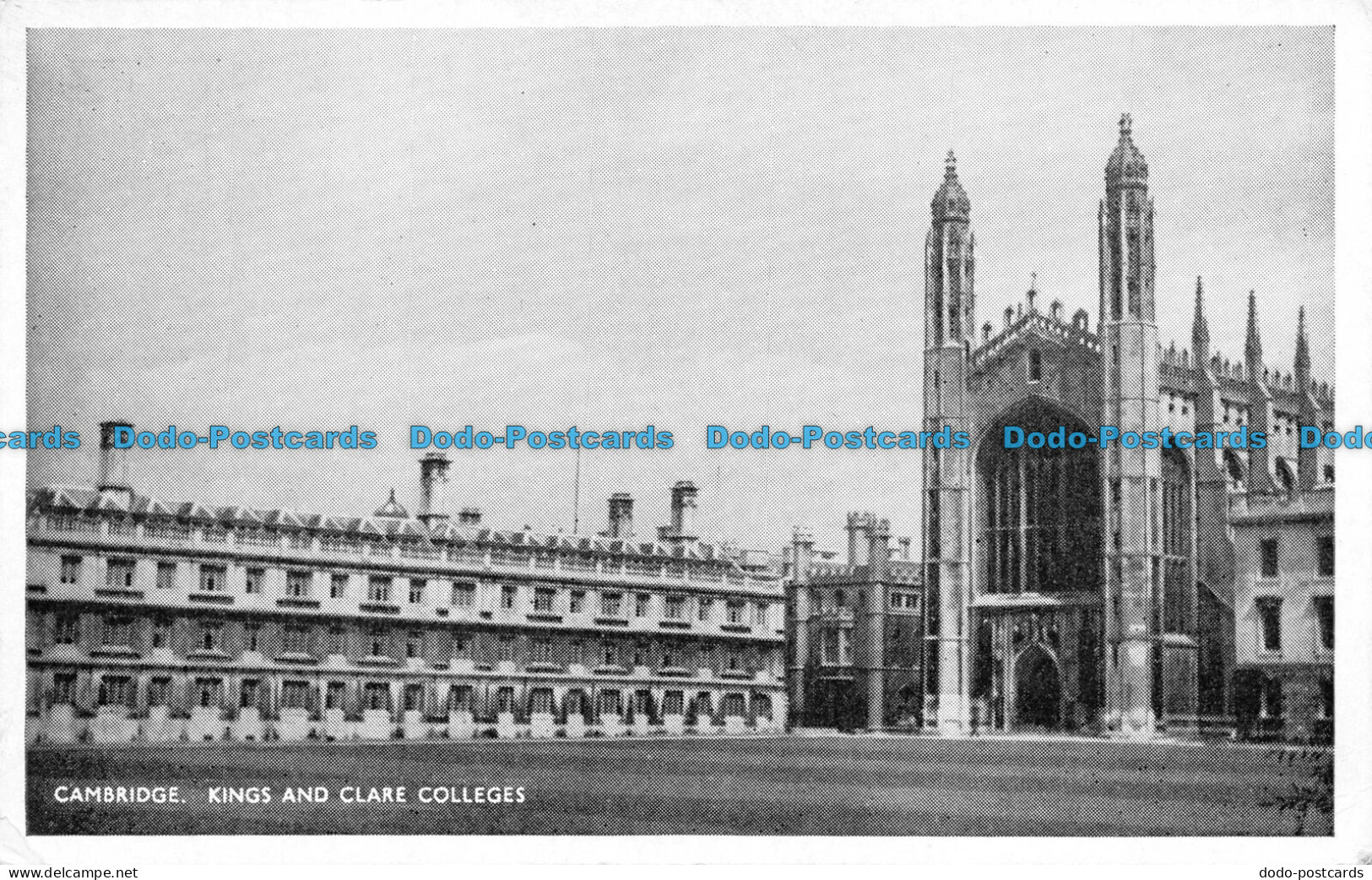 R078565 Cambridge. Kings And Clare Colleges. Moore And Laughton. 1951 - World