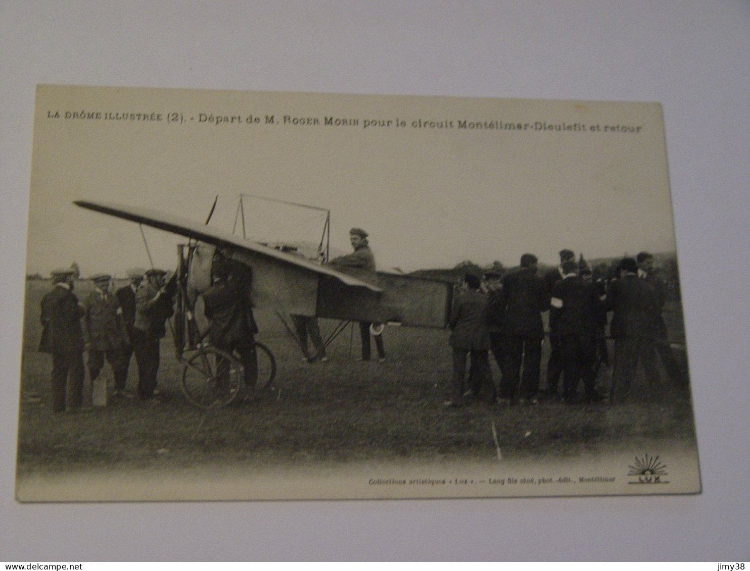 DROME-2-DEPART DE ROGER MORIN POUR LE CIRCUIT MONTELIMAR DIEULEFIT ET RETOUR -AVIATION ANIMEE - Montelimar