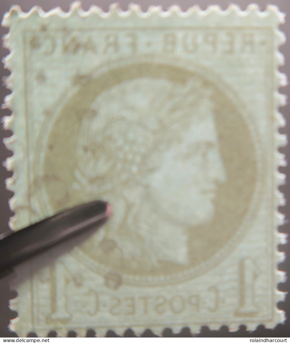 X1159 - FRANCE - CERES N°50 - LGC - 1871-1875 Cérès