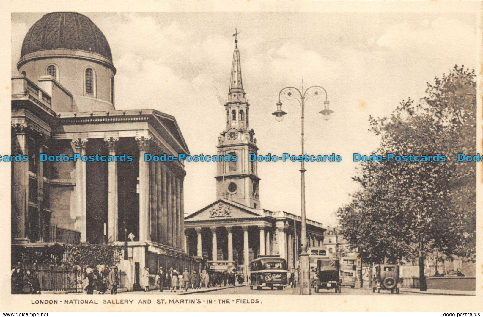 R078737 London. National Gallery And St. Martins In The Fields - Sonstige & Ohne Zuordnung