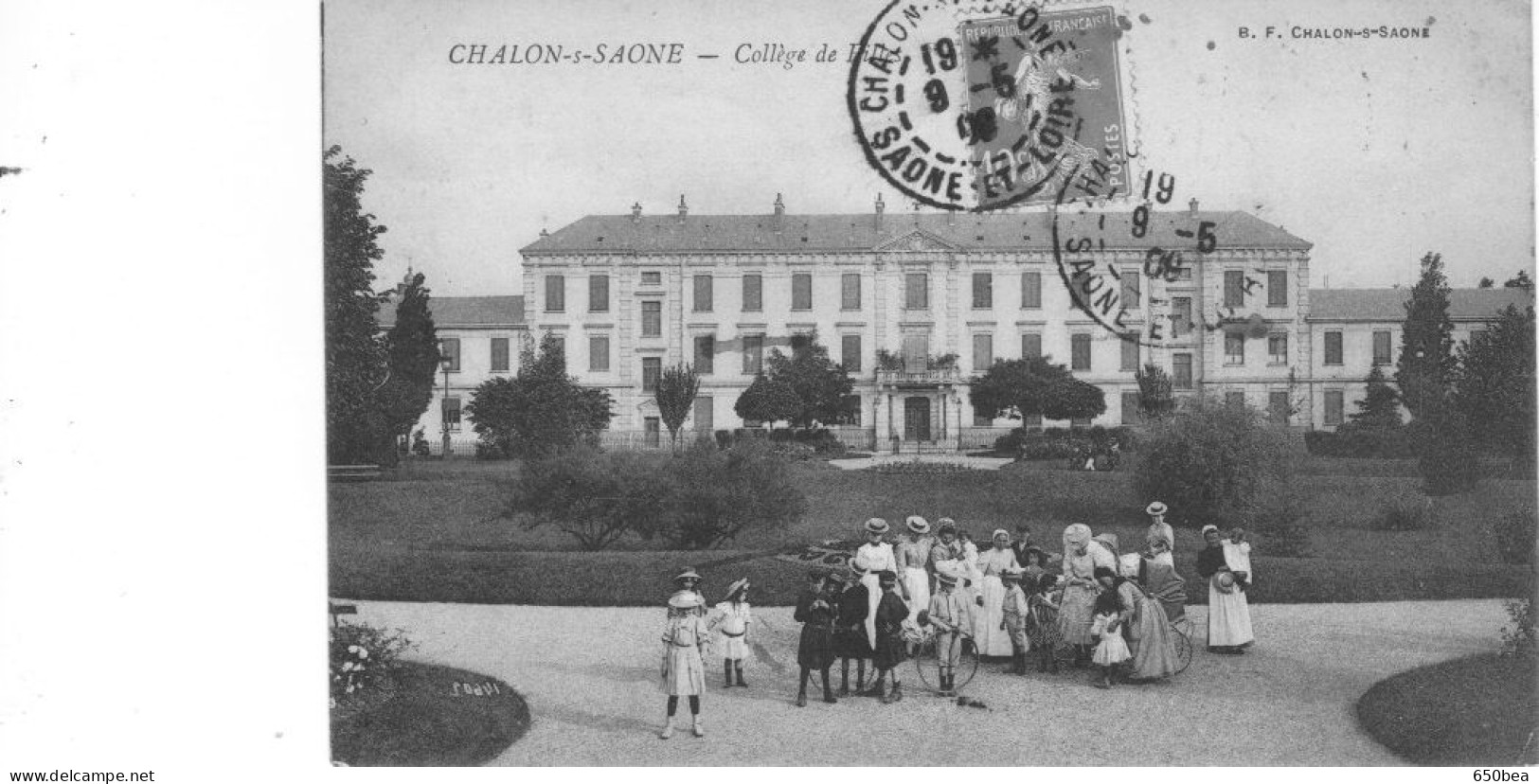 Chalon Sur Saône.Collège De Filles. - Chalon Sur Saone