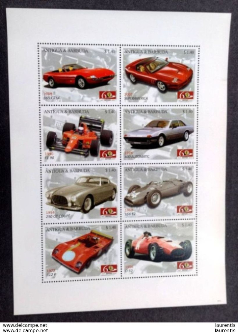 D628. Cars - Voitures - Antigua & Barbuda - MNH - 6,26 - Voitures