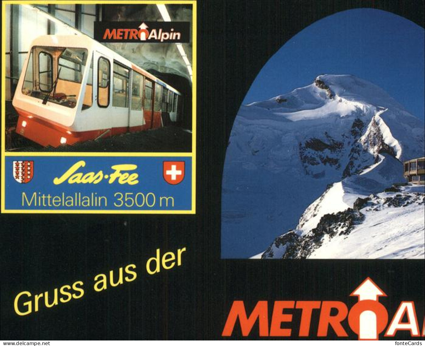 11395683 Saas-Fee Metro Alpin Saas-Fee - Other & Unclassified