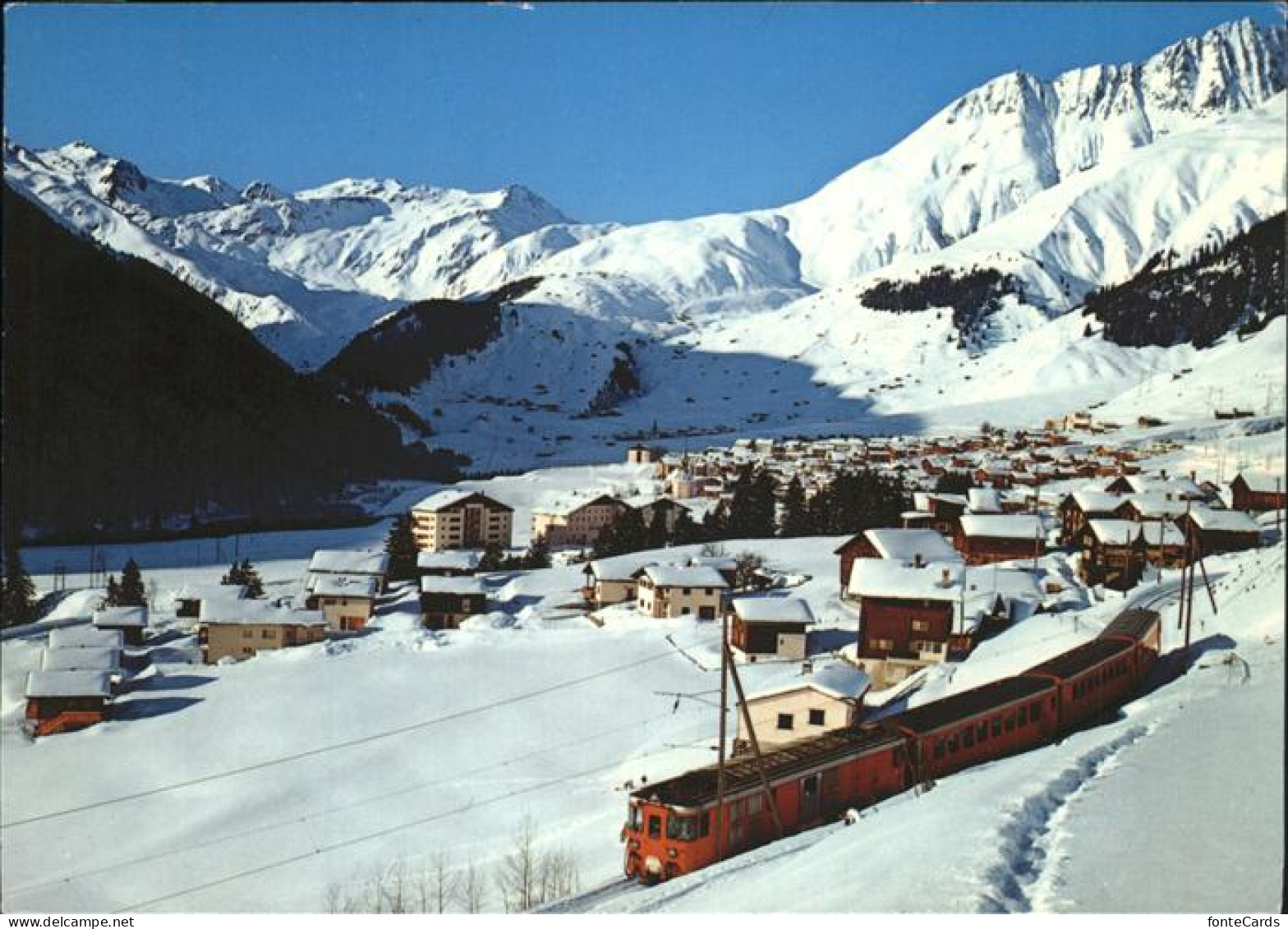 11395682 Sedrun Piz Badus Skigebiet Milez Sedrun - Sonstige & Ohne Zuordnung