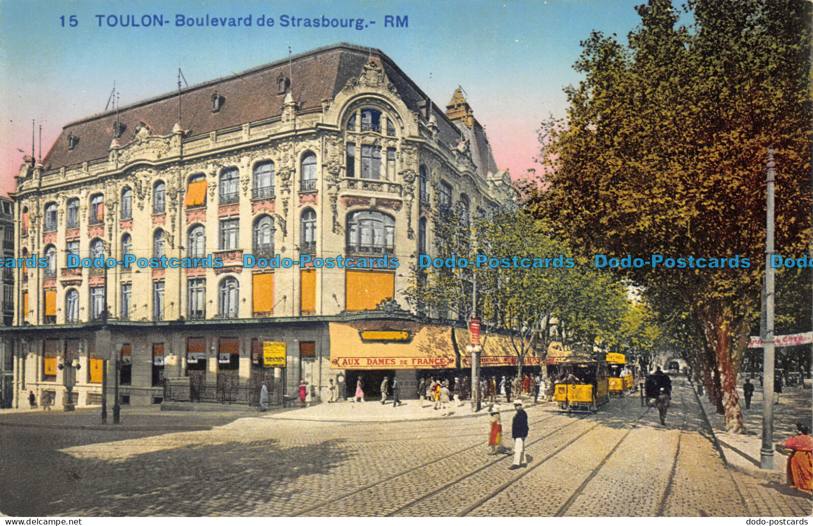 R078839 Toulon. Boulevard De Strasbourg. RM. Rostan And Munier - World