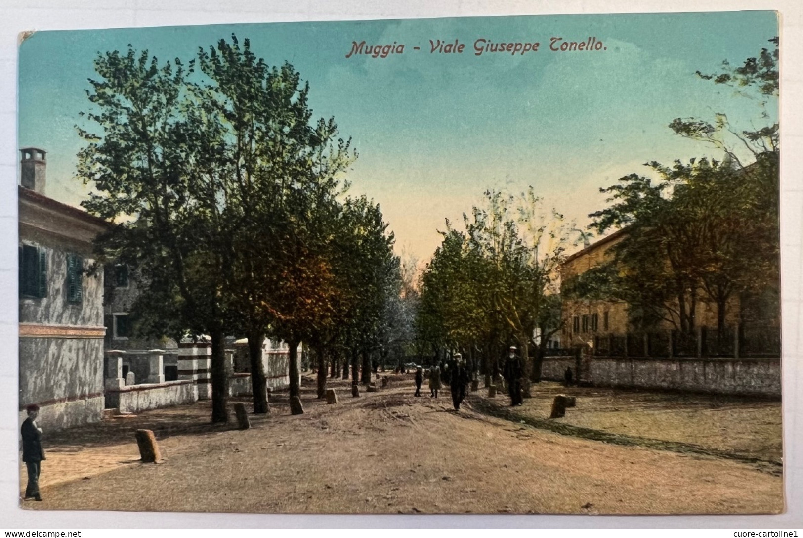 Istria - Muggia - Via - Vg 1913. - Trieste (Triest)
