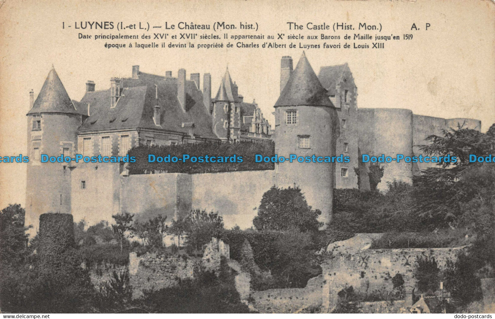 R078850 Luynes. The Castle. A. Paneghin - World