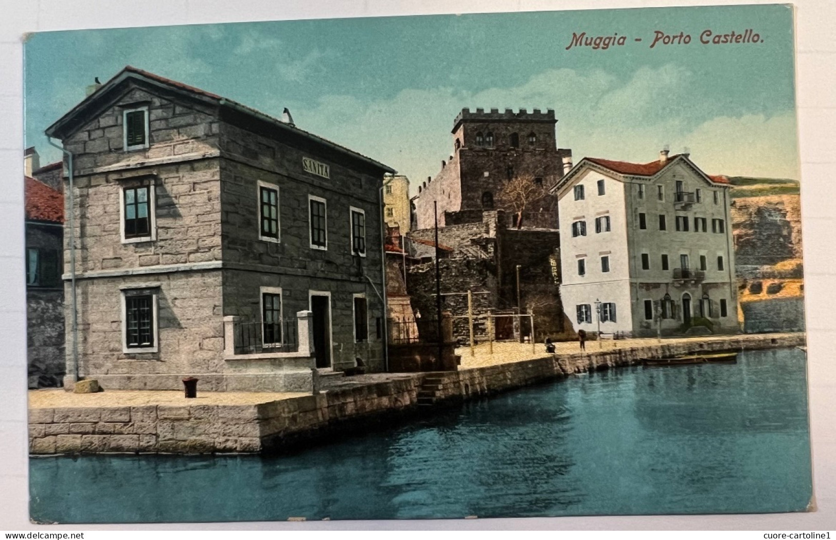 Istria - Muggia - Porto - Vg 1913. - Trieste