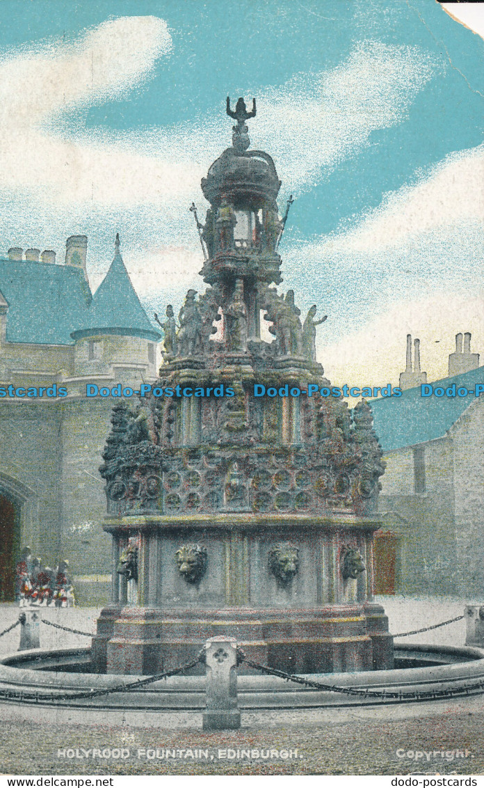 R079316 Holyrood Fountain. Edinburgh. G. D. And D. L. The Star - World