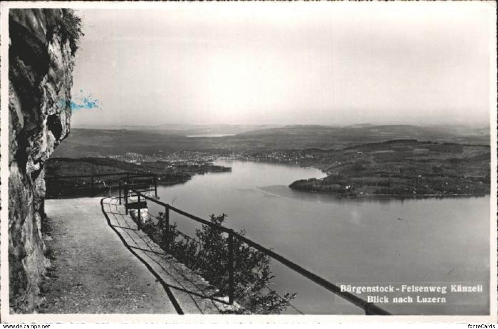 11395390 Buergenstock Felsenweg Kaenzeli Buergenstock - Sonstige & Ohne Zuordnung