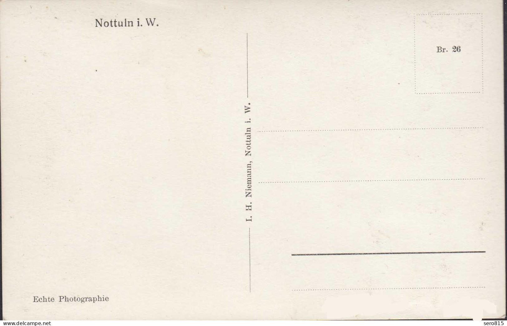 AK Nottuln Bei Coesfeld Münster Alte Schule (Kastanienplatz)   (86188 - Autres & Non Classés