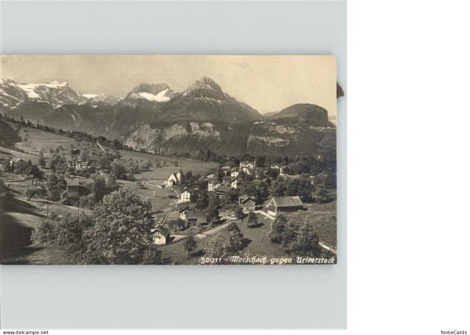 11389327 Morschach Panorama Mit Urirotstock Morschach - Sonstige & Ohne Zuordnung