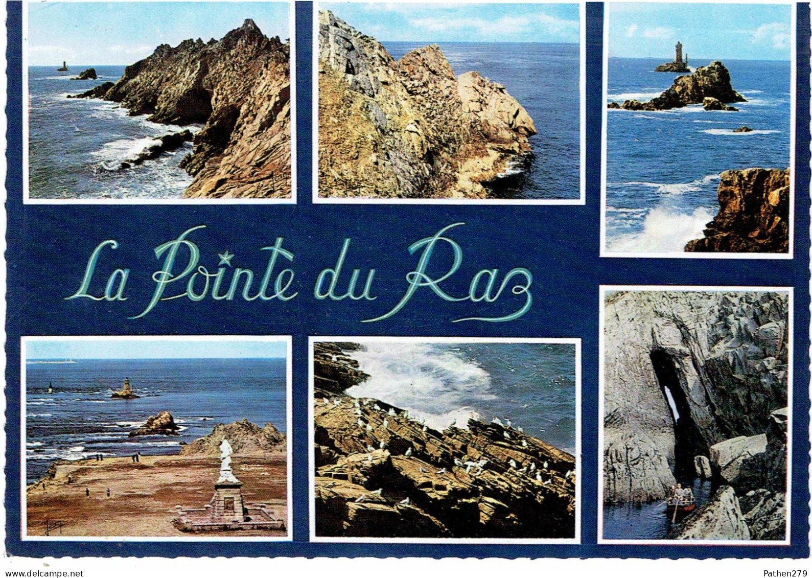 CPM FRANCE 29 FINISTERE DIVERS - Pointe Du Raz - Multivues 1973 - La Pointe Du Raz