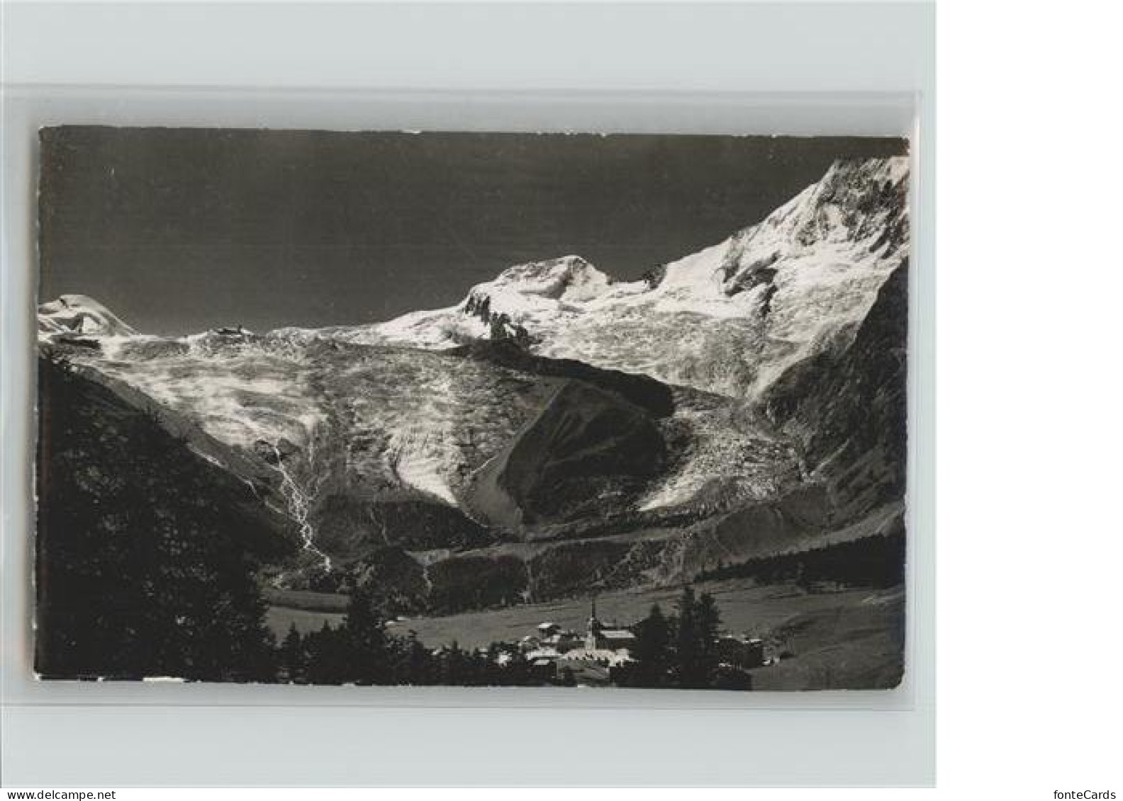 11389186 Saas-Fee Panorama Mit Allalinhorn Alphubel Und Feegletscher Saas-Fee - Andere & Zonder Classificatie