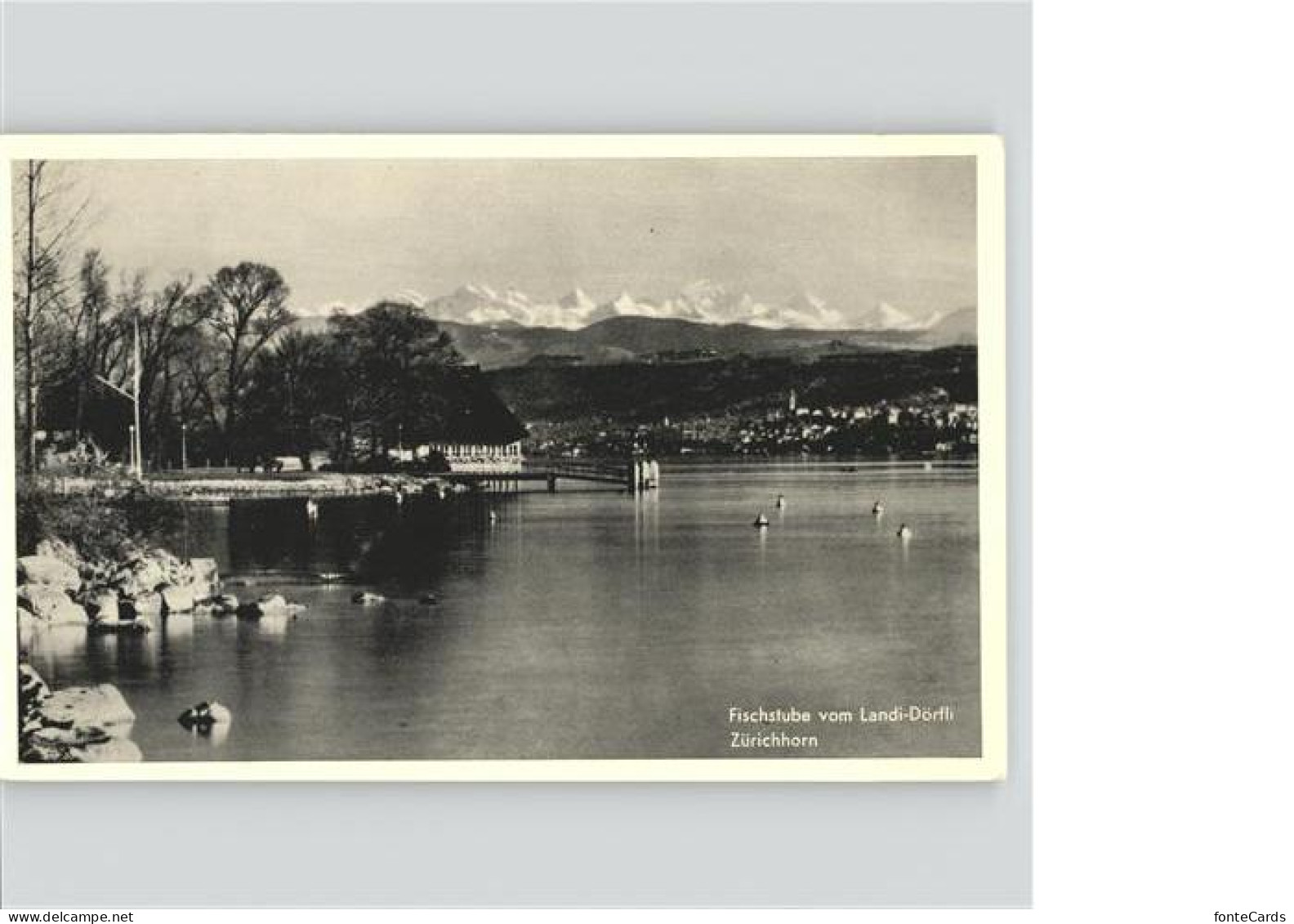 11389060 Zuerich Fischstube Vom Landidoerfli Zuerichhorn See Zuerich - Andere & Zonder Classificatie