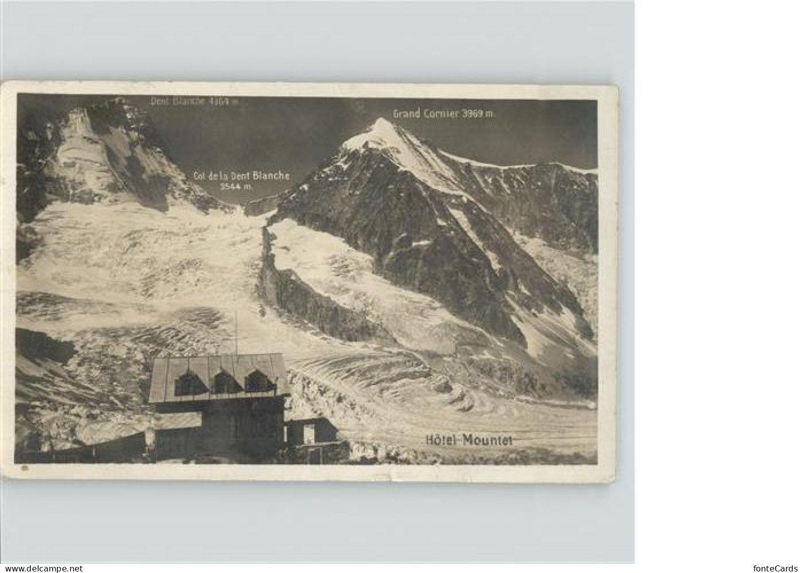 11389050 Zermatt VS Berghotel Mountet Col De La Dent Blanche Grand Cornier   - Andere & Zonder Classificatie