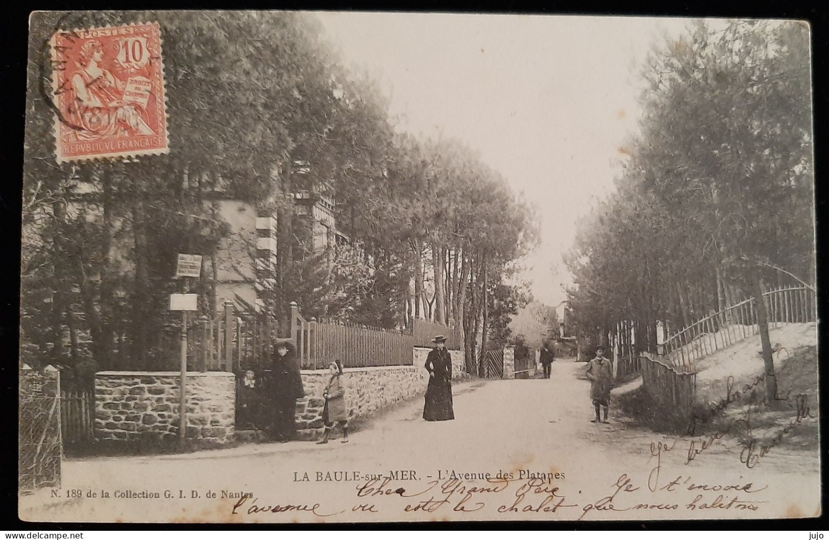 44 - LA BAULE Sur MER - L'Avenue Des Platanes - La Baule-Escoublac