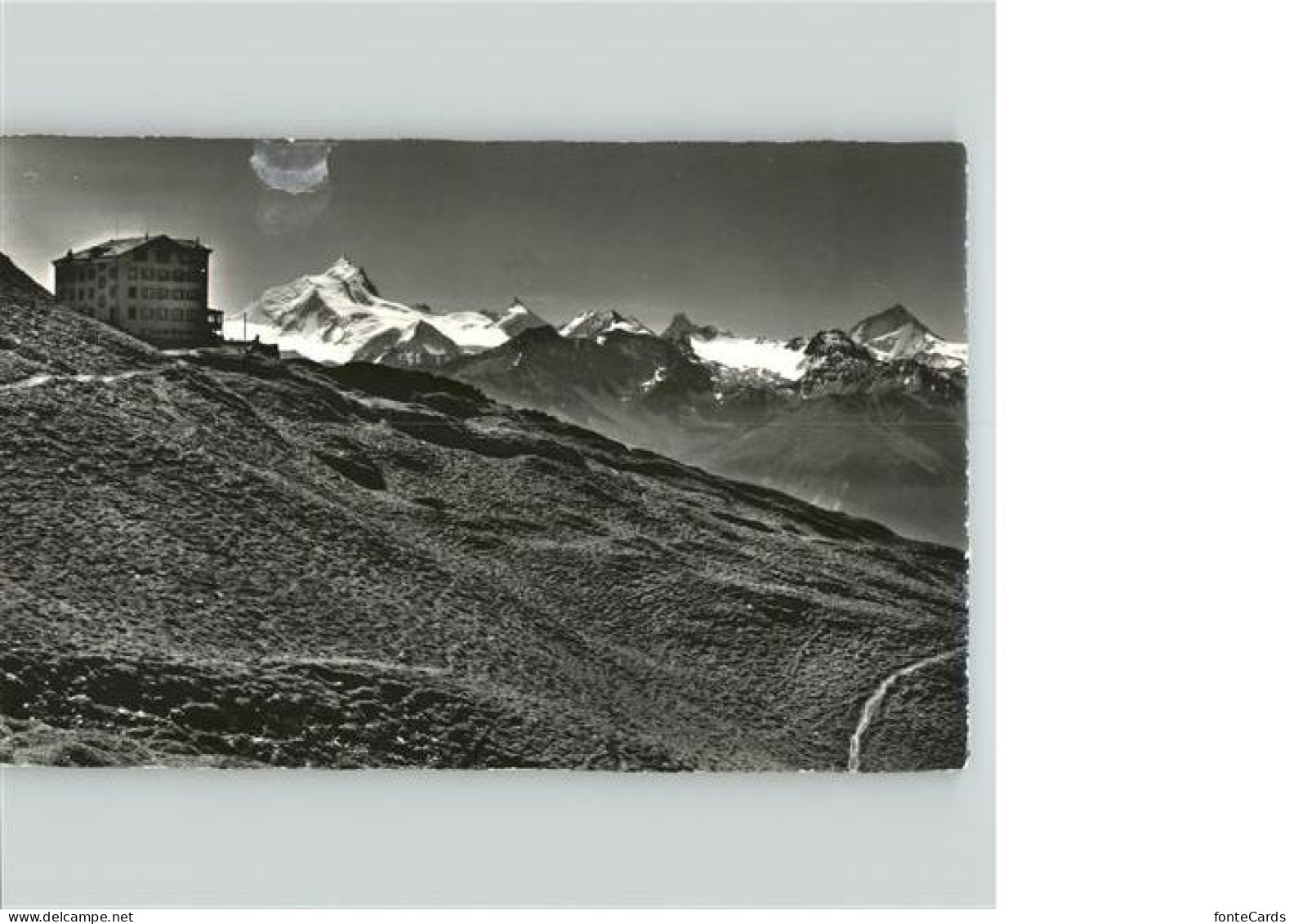 11388963 Leukerbad Hotel Torrenthorn Mit Weisshorn Matterhorn Und Dente Blanche  - Andere & Zonder Classificatie