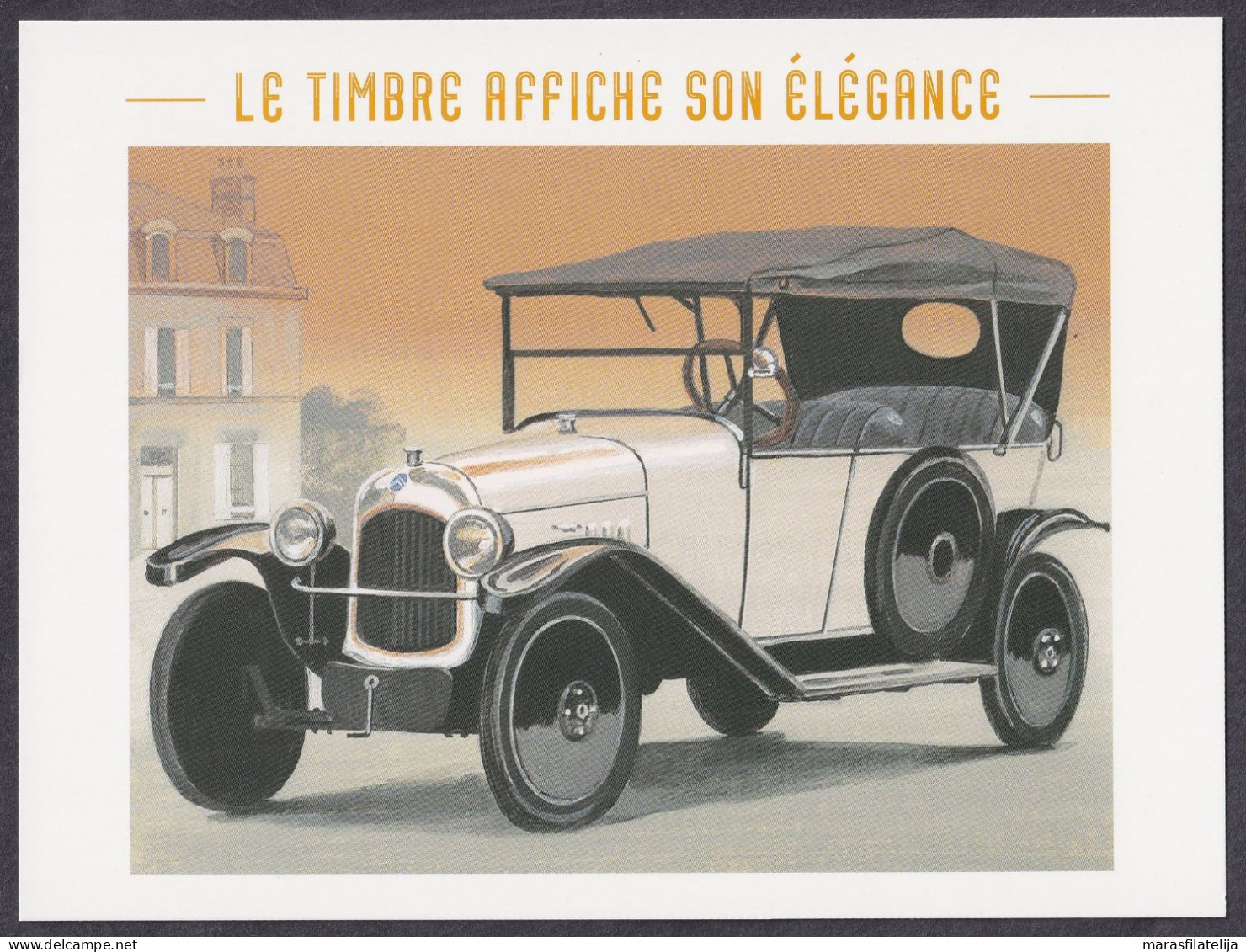 France 2019, Auto, Citroën  Type A 10 HP, Stationery Card - Autres & Non Classés