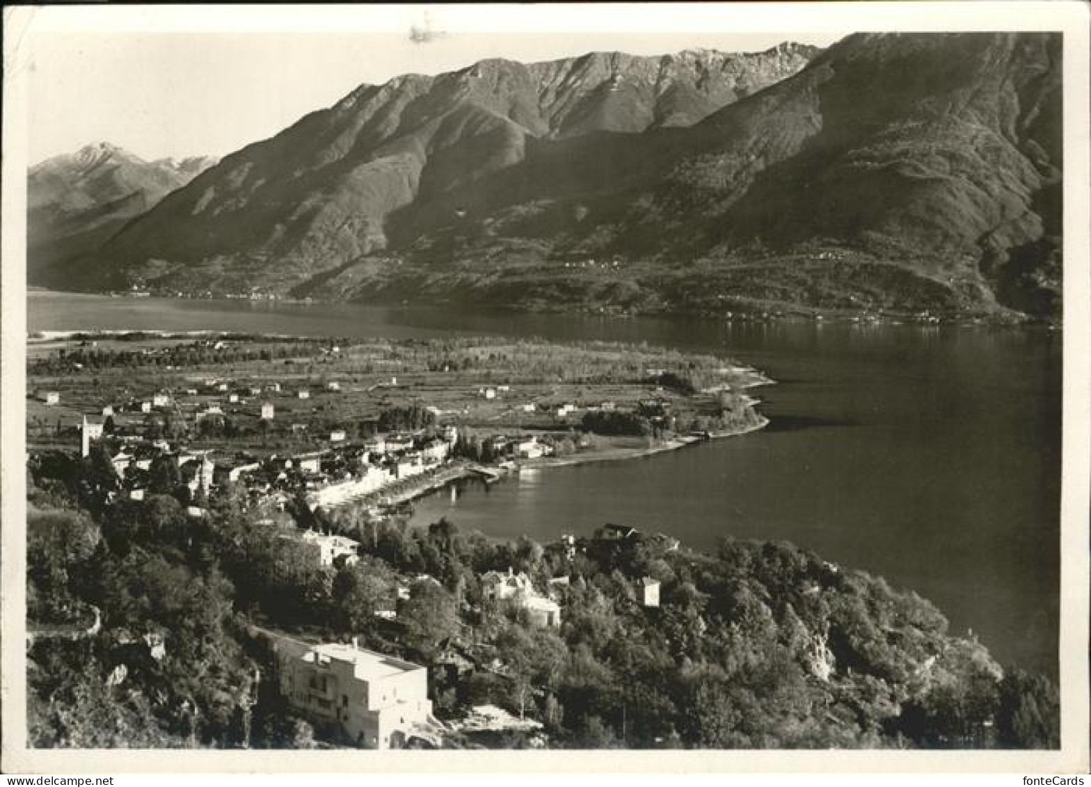 11385956 Ascona TI Panorama Lago Maggiore Ascona - Other & Unclassified