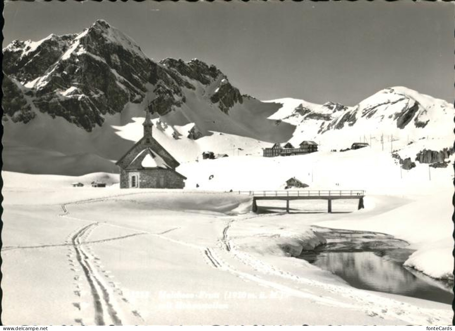 11385939 Melchsee-Frutt Hotel Kurhaus Kapelle Melchsee-Frutt - Autres & Non Classés