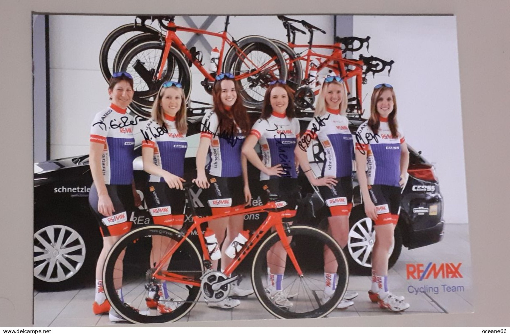 Autographes Equipe Remax Format A5 - Ciclismo