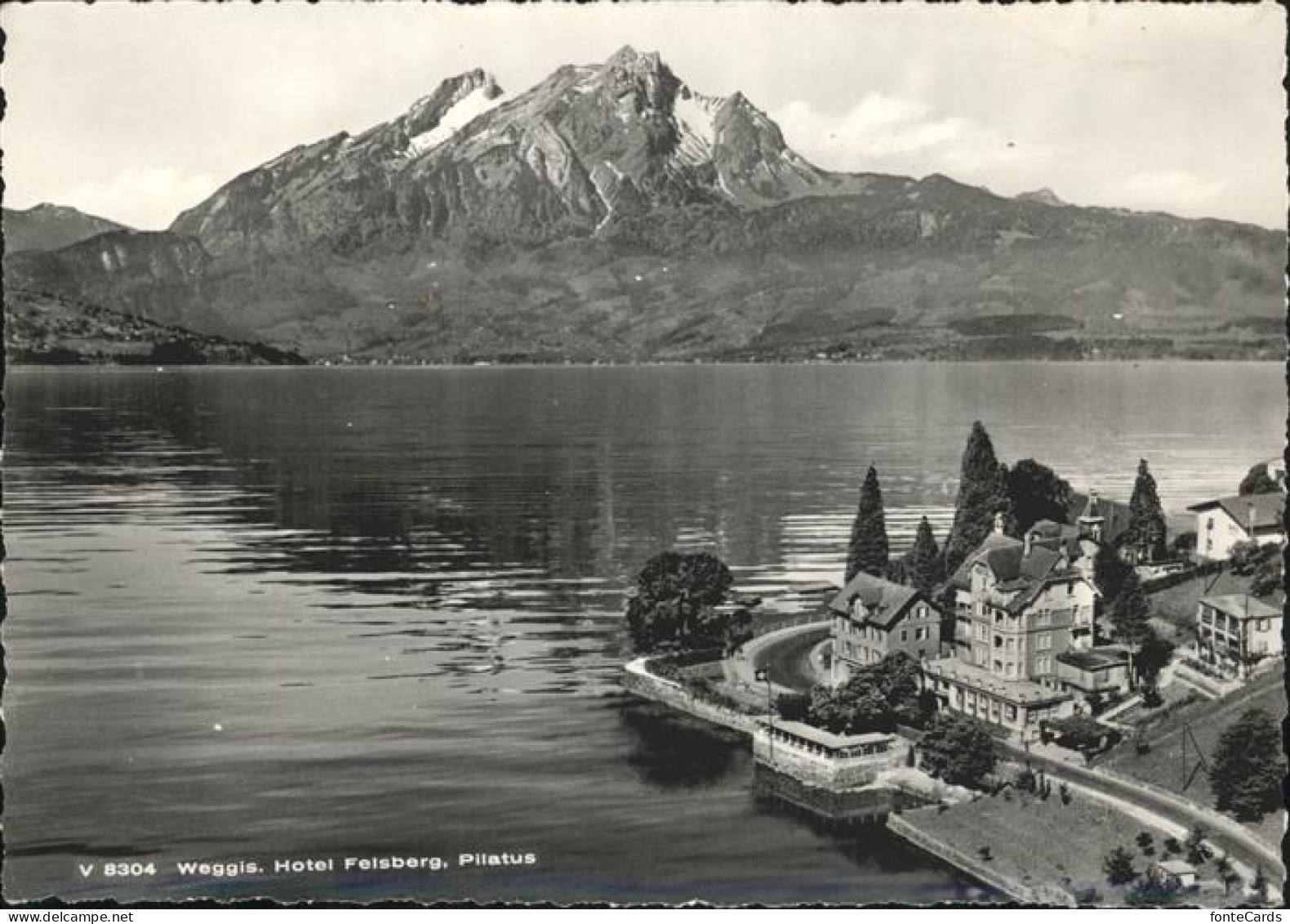 11385801 Weggis Vierwaldstaettersee Hotel Felsberg Blick Zum Pilatus Vierwaldsta - Other & Unclassified