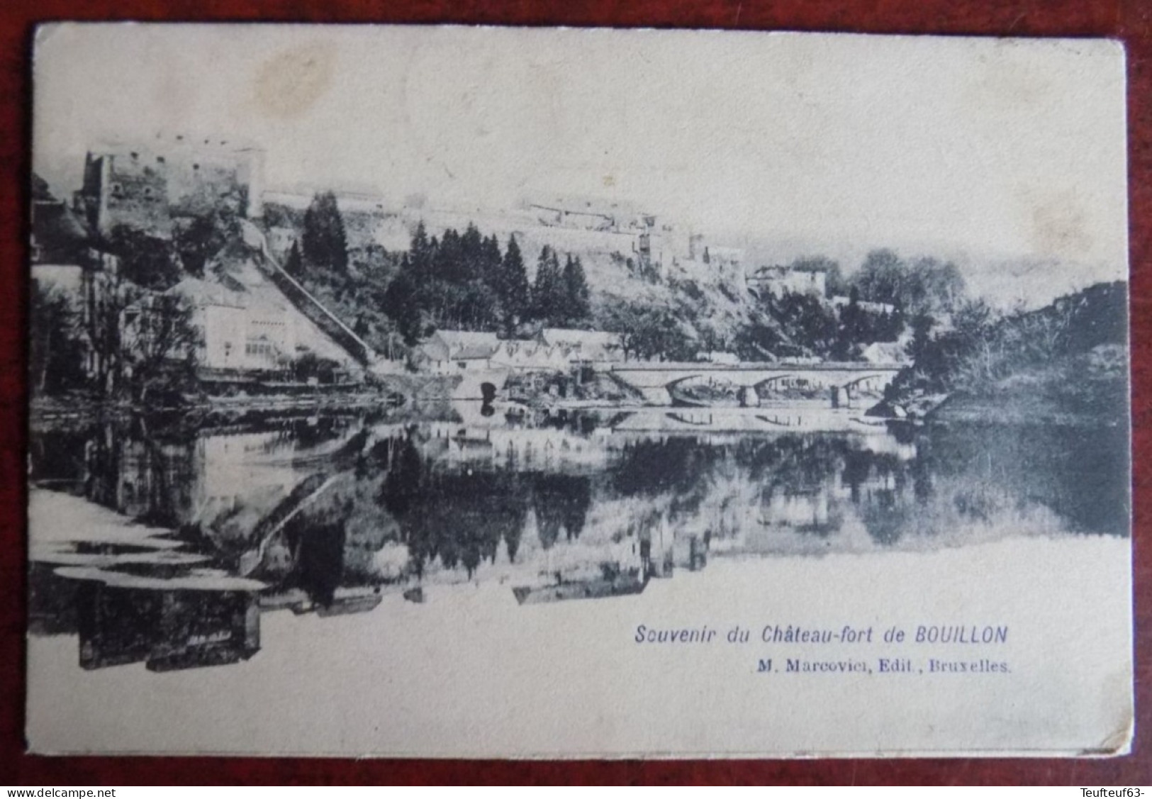 Cpa Souvenir Du Château-fort De Bouillon - Bouillon