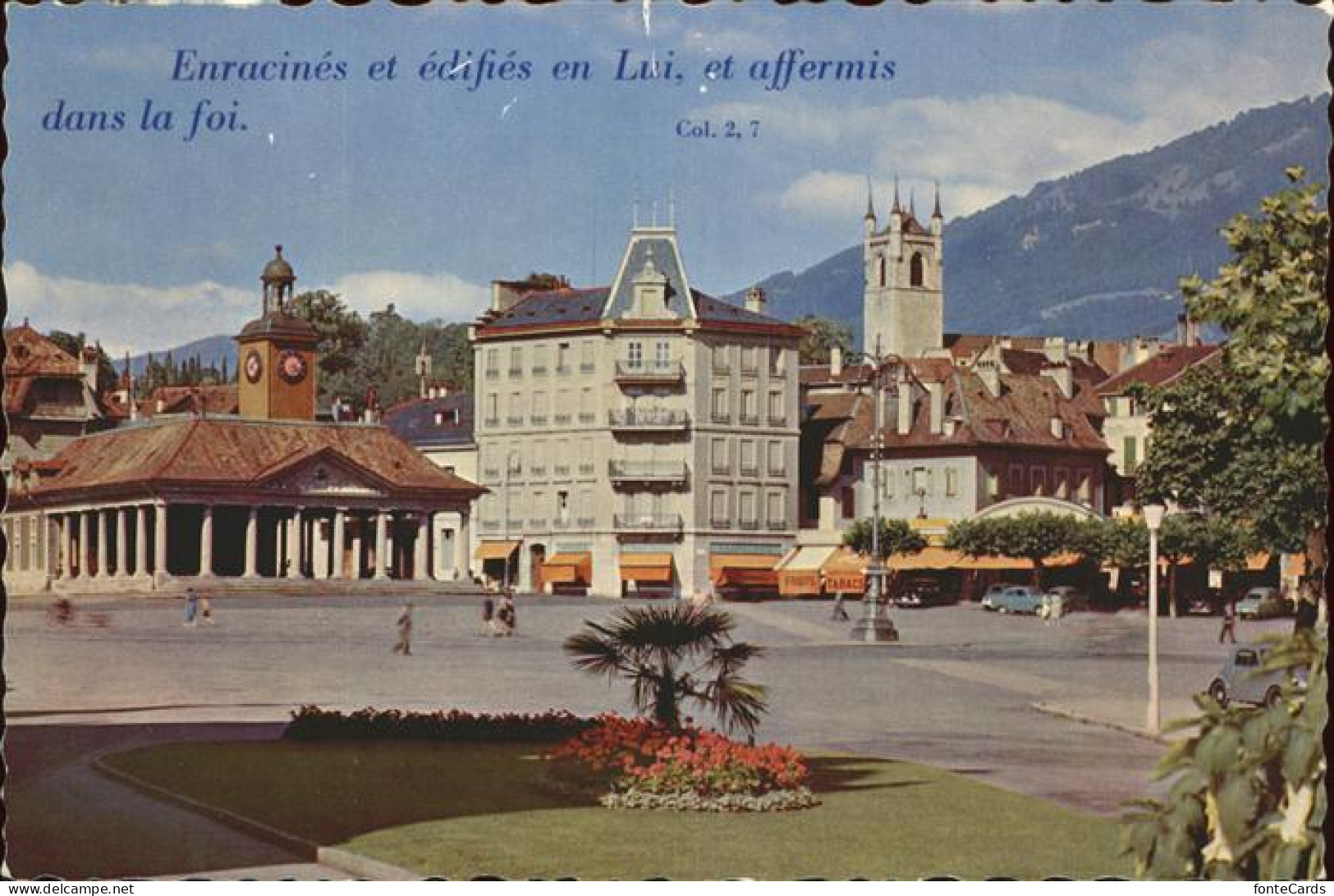 11385711 Vevey VD Place Du Marche Vevey - Andere & Zonder Classificatie