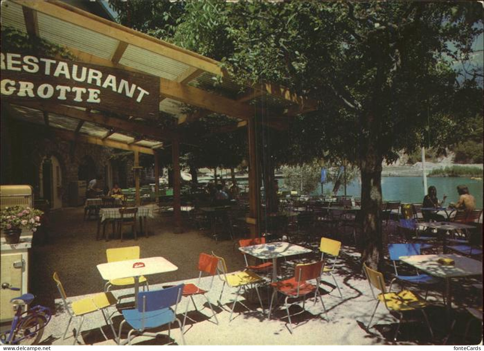 11385616 Sierre VS Hotel De La Grotte Terrasse Sierre - Andere & Zonder Classificatie