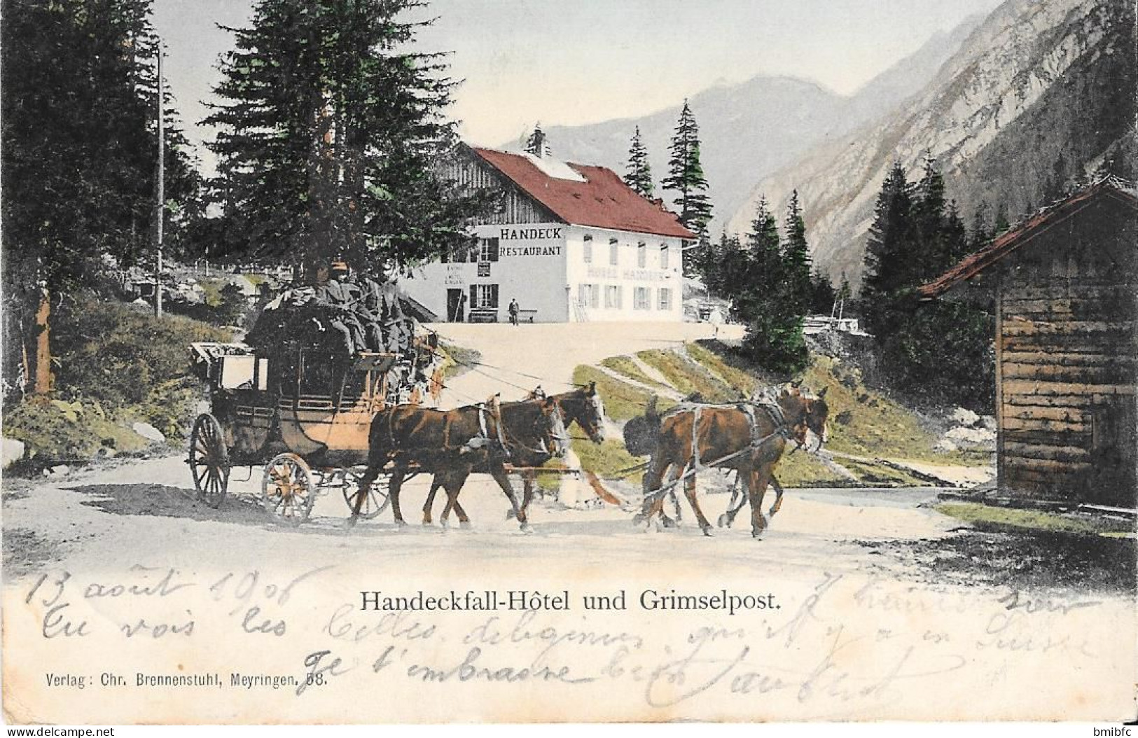 Handeckfall-Hôtel Und Grimselpost - Altri & Non Classificati