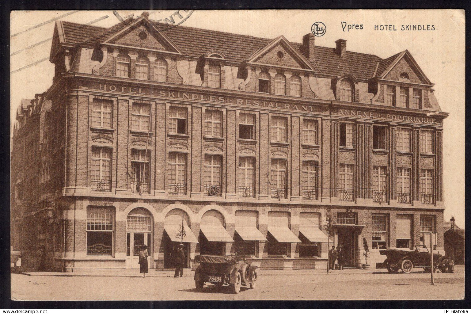 Belgique - 1934 - Ypres - Hotel Skindles - Ieper