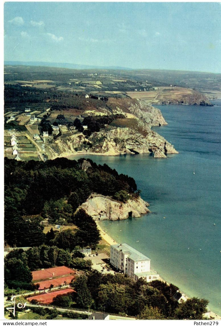 CPM FRANCE 29 FINISTERE CROZON - Morgat - La Pointe Du Rulianec, Ru Kreiz, Le Menhir Et L'Aber - 1972 - Crozon