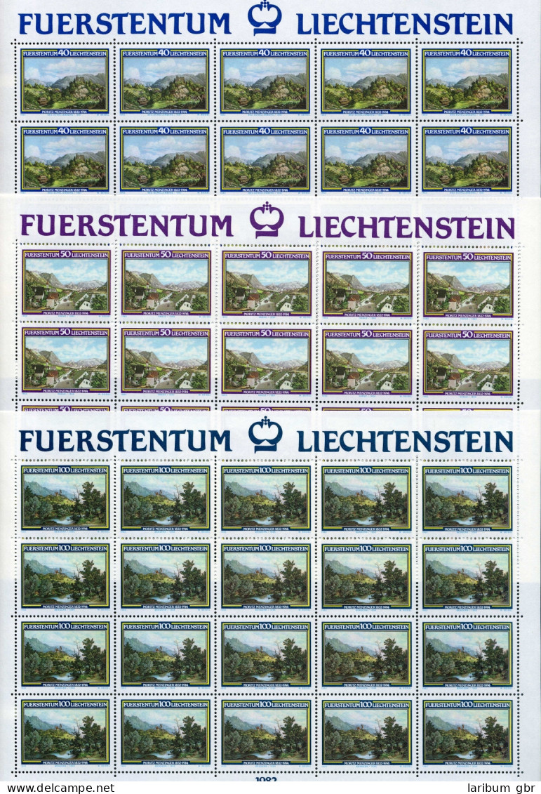 Liechtenstein Kleinbögen 806-808 Postfrisch Landschaft #JE940 - Otros & Sin Clasificación