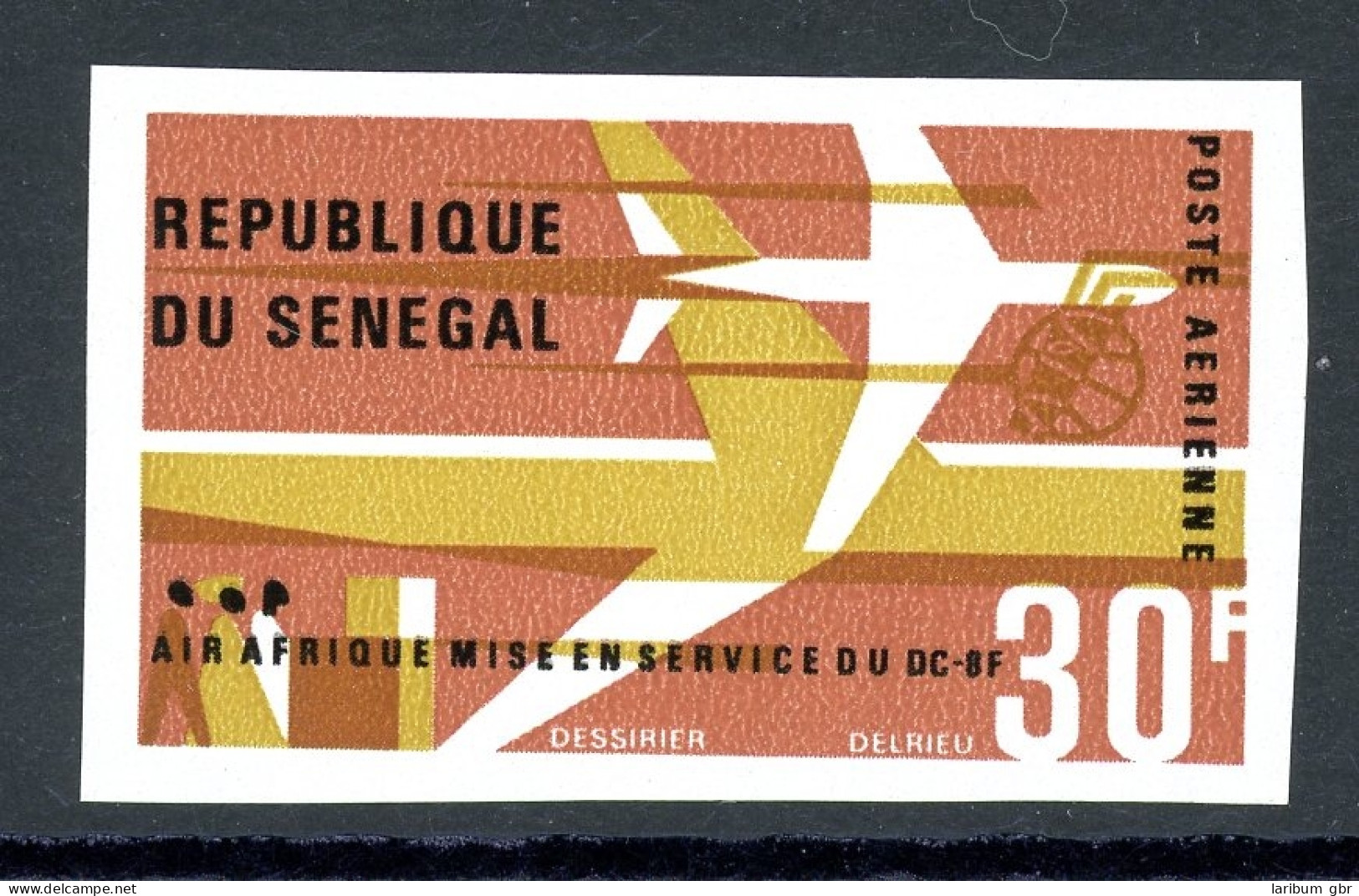 Senegal 337 Geschnitten Postfrisch Flugzeuge #GI151 - Sénégal (1960-...)