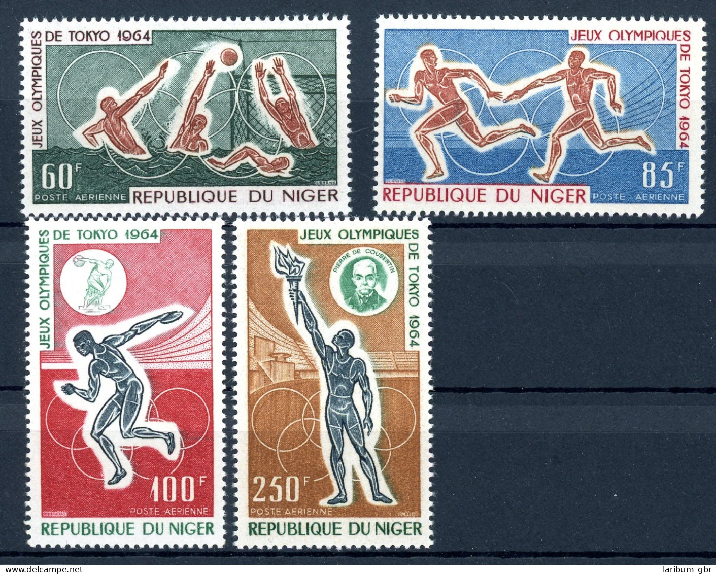 Niger 79-82 Postfrisch Olympia 1964 Tokio #HD288 - Níger (1960-...)