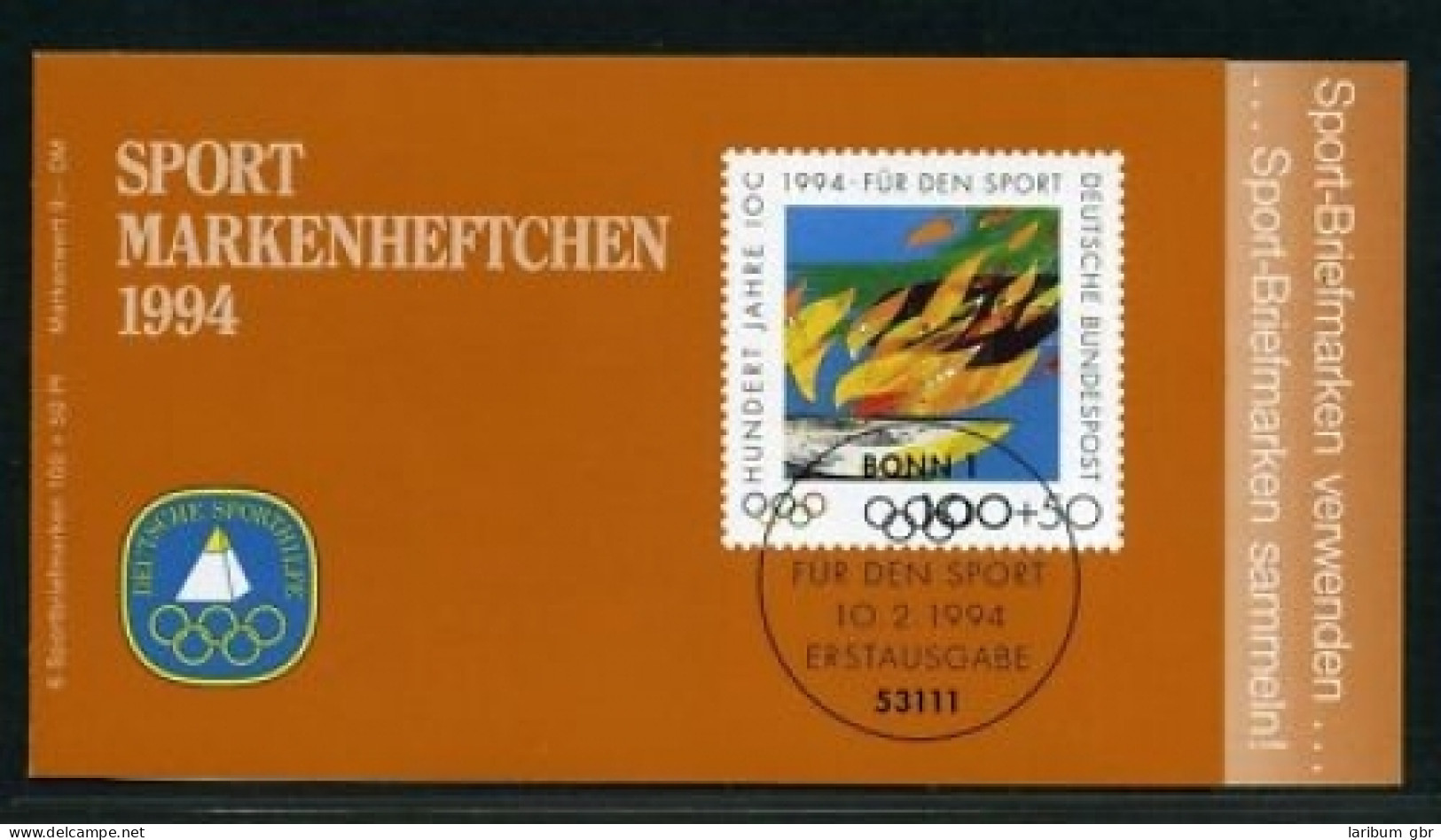 Postfrisch Bund Sport MH 1994 MiNr 1719 ** #HL086 - Other & Unclassified