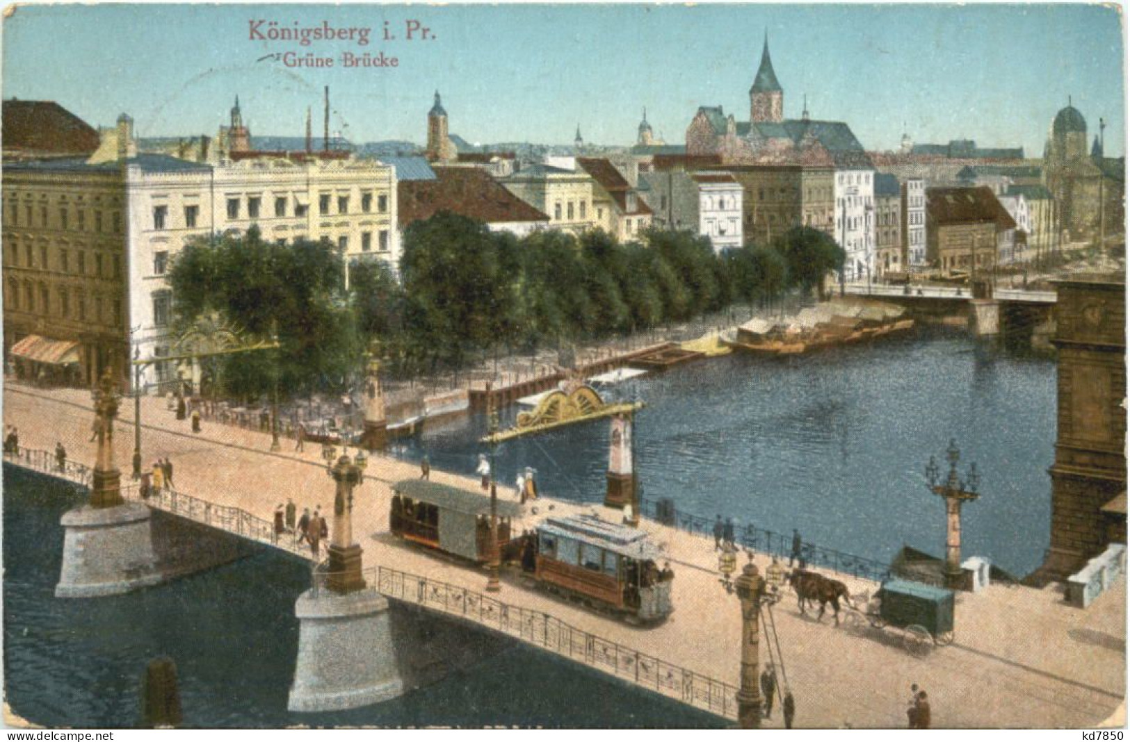 Königsberg - Grüne Brücke - Ostpreussen