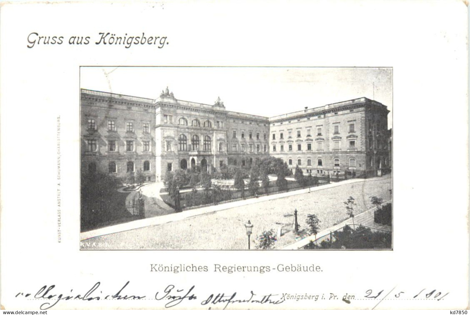 Gruss Aus Königsberg - Königlisches Regierungs Gebäude - Ostpreussen