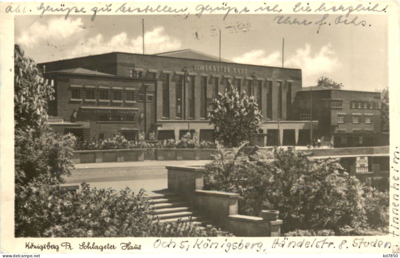 Königsberg - Schlageter Haus - Ostpreussen