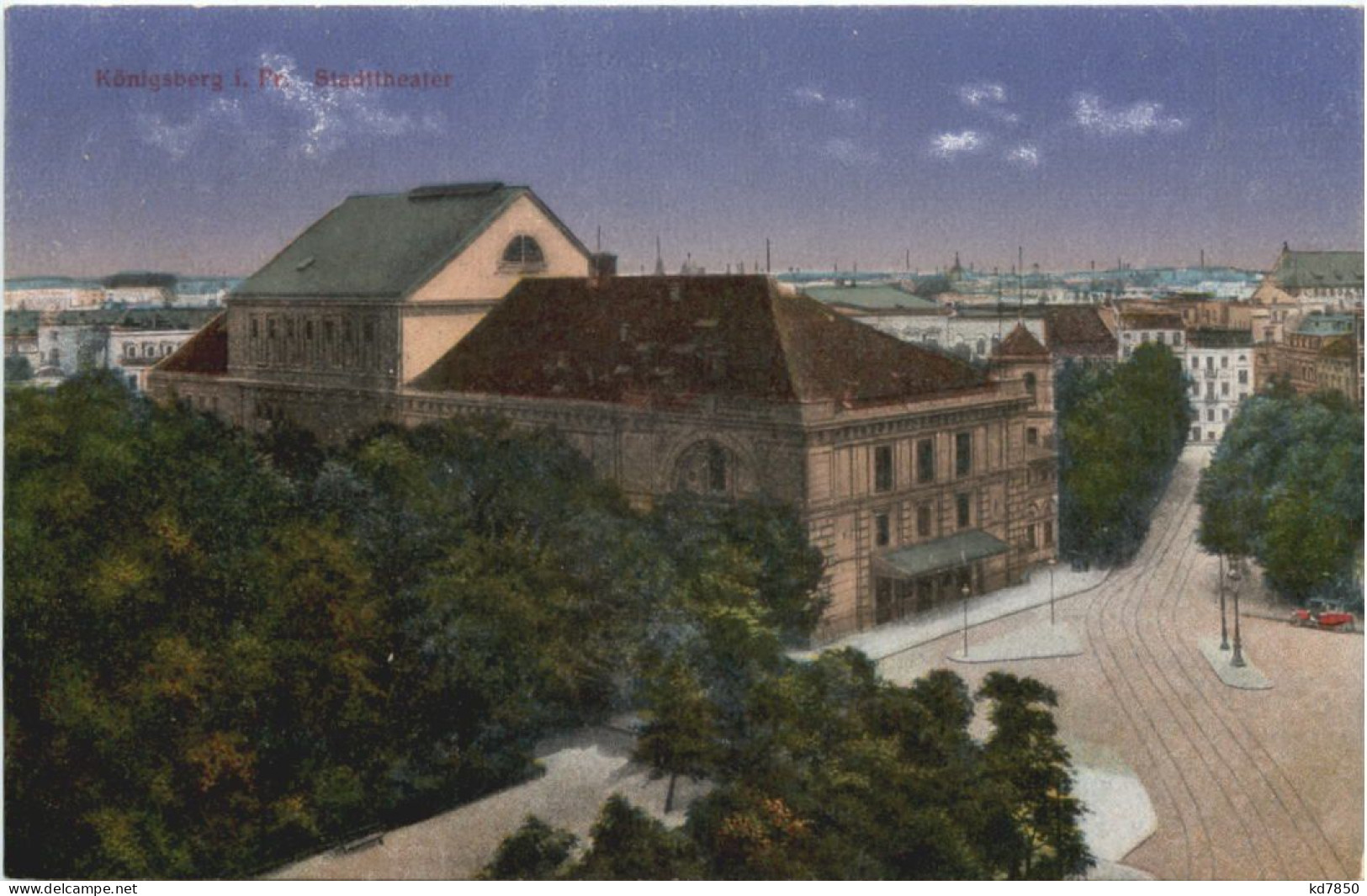 Königsberg - Stadttheater - Ostpreussen