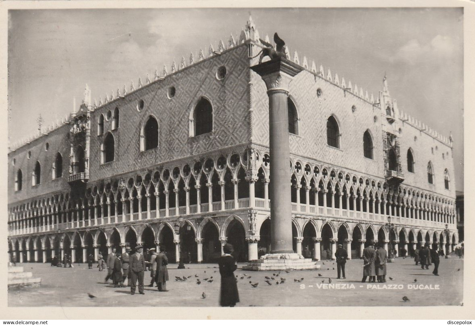 AD308 Venezia - Palazzo Ducale - Panorama / Viaggiata 1949 - Venetië (Venice)