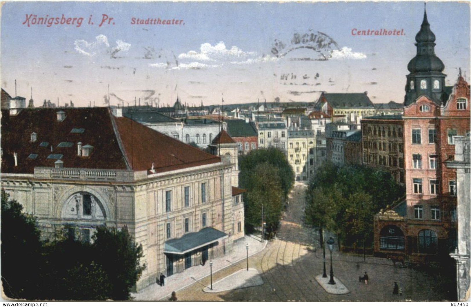 Königsberg - Stadttheater - Ostpreussen