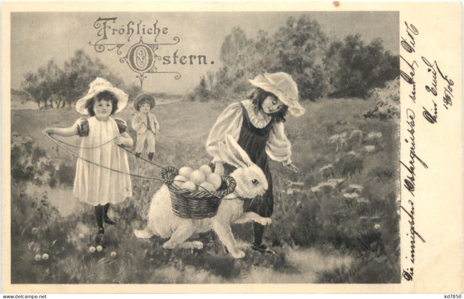 Ostern - Hase - Kinder - Pâques