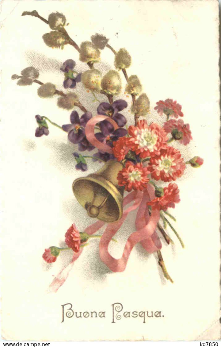 Ostern - Blumen - Glocke - Pâques